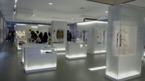 Exhibition at the Sachsenhausen Memorial and Museum in Oranienburg