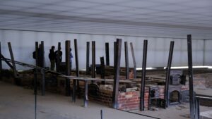 Crematorium ovens at the Sachsenhausen Memorial