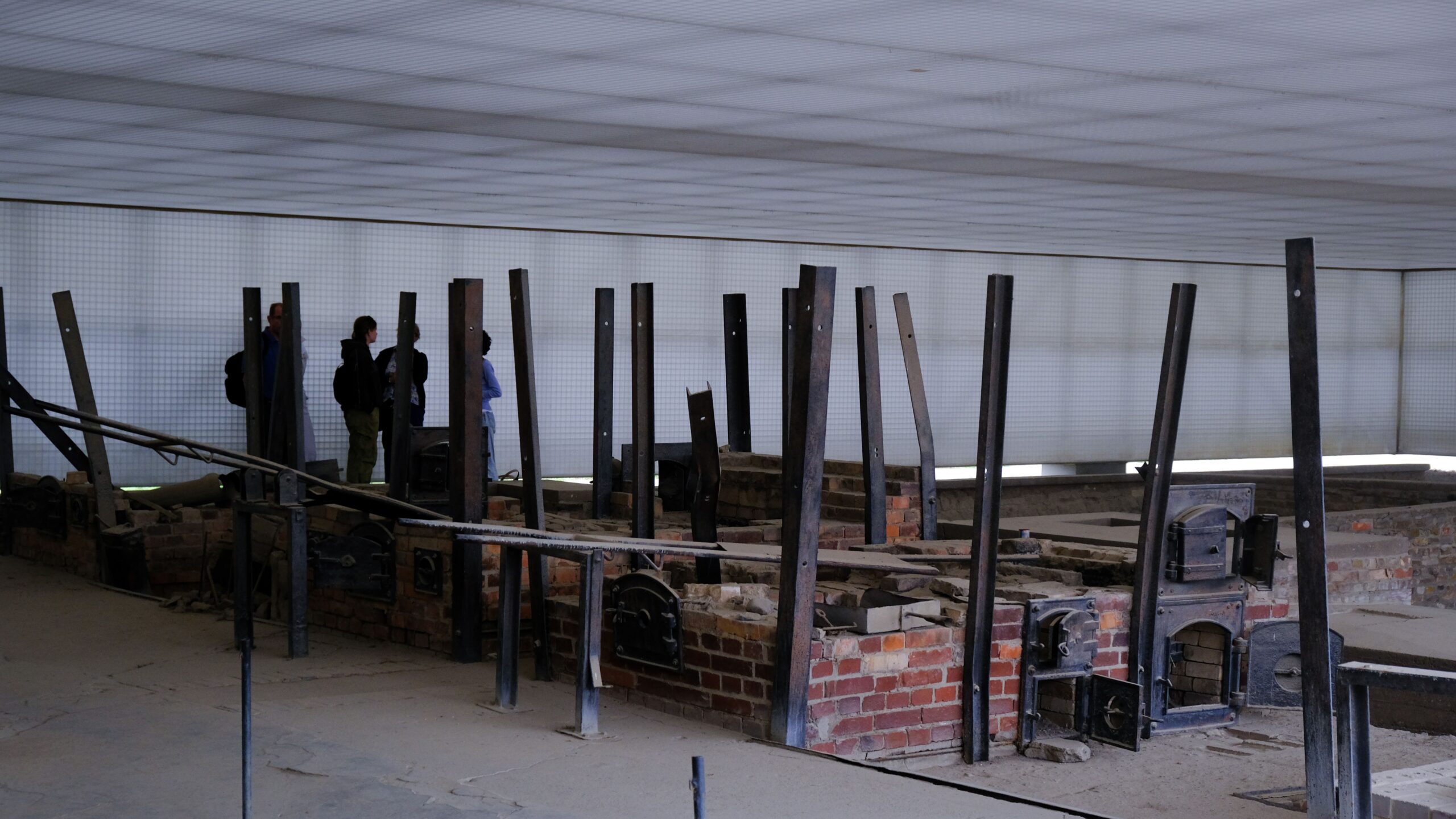 Crematorium ovens at the Sachsenhausen Memorial
